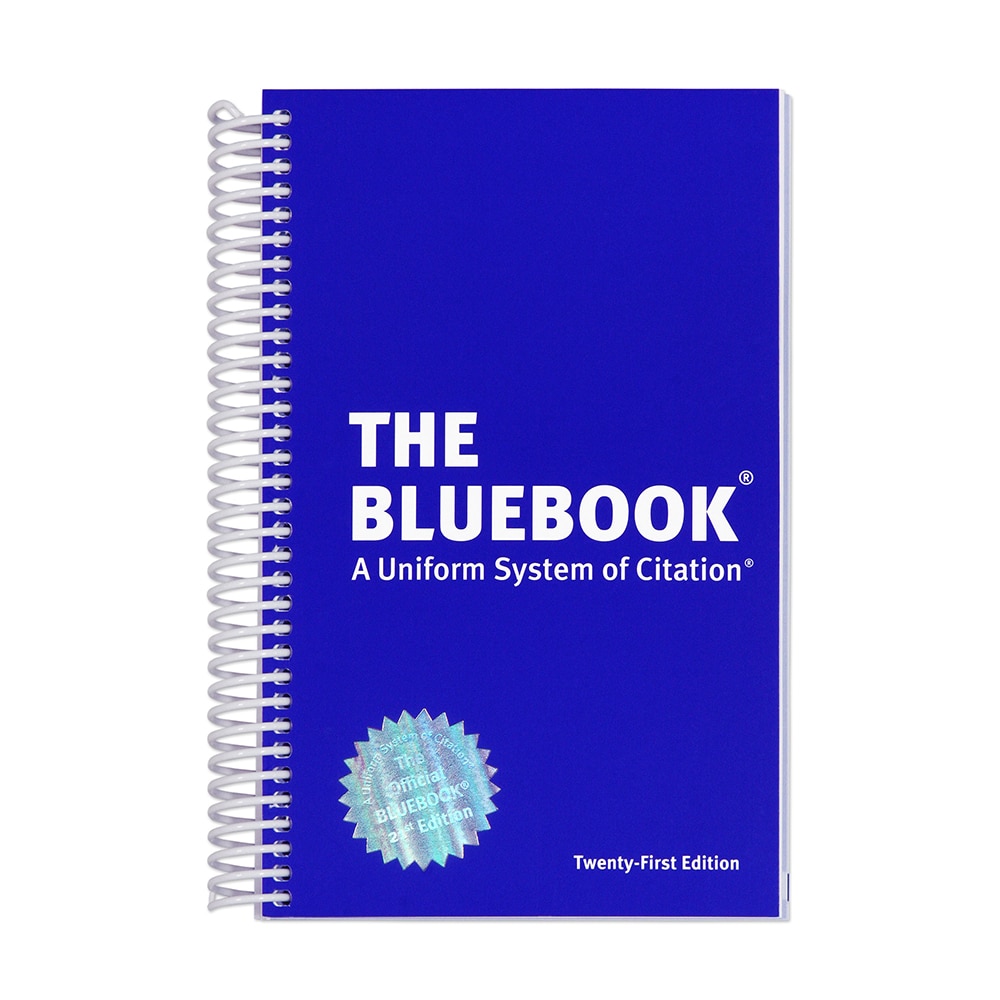 Harvard Law Review, The Bluebook: A Uniform System of Citation, 21st edition, 9780578666150, Harvard Law Review, 21st, Law, Books